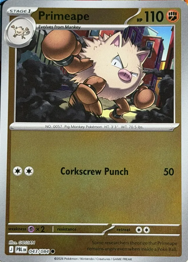 Primeape [Reverse Holo]